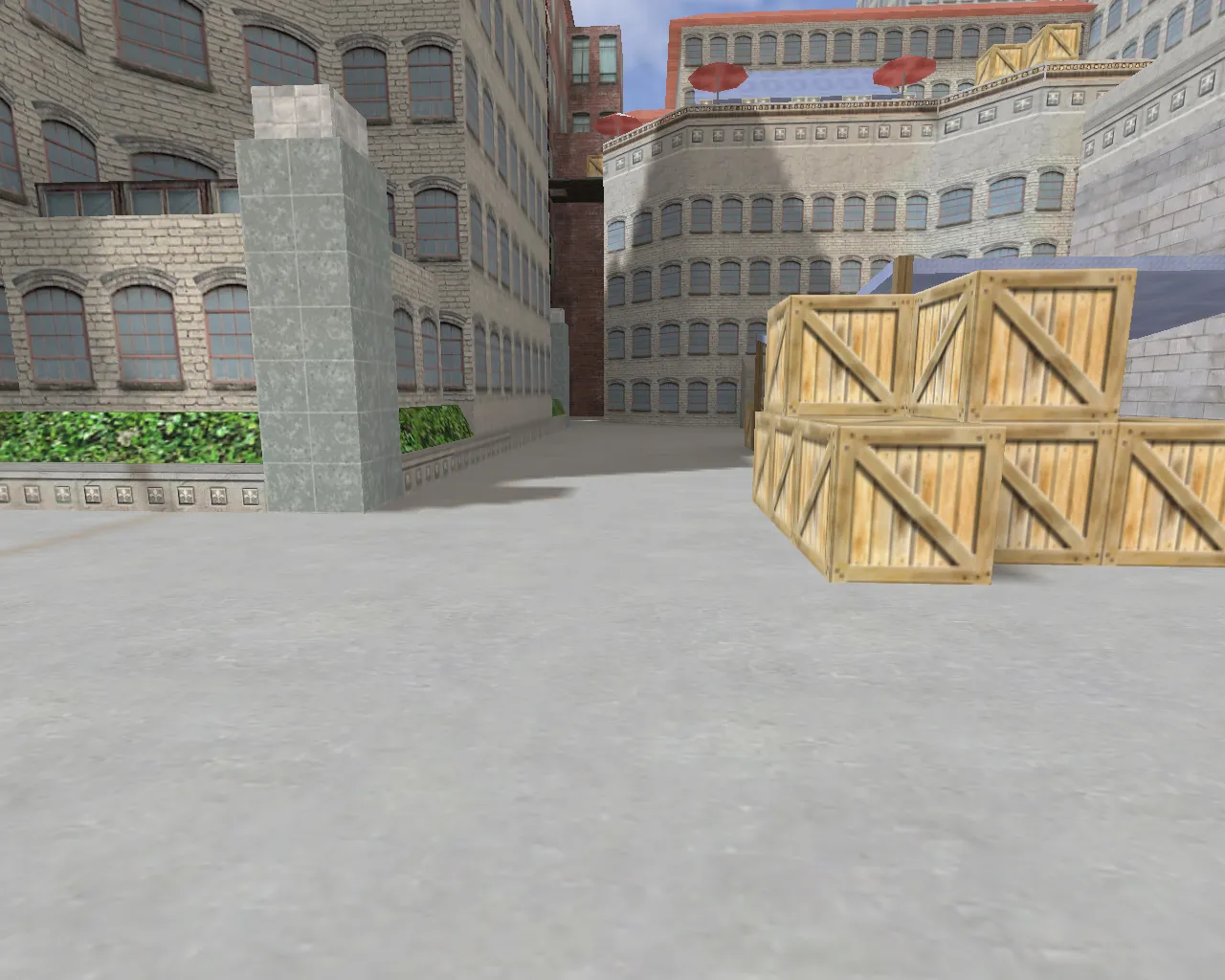 Скачать Карта «awp_rooftops» для CS 1.6: тактика, раунды, точки под AWP и ориентиры - Скриншот