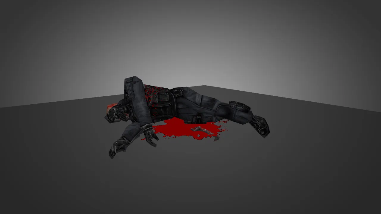 Скачать Модель «Eating Zombie for Chicken» для CS 1.6 - Уникальный скин - Скриншот