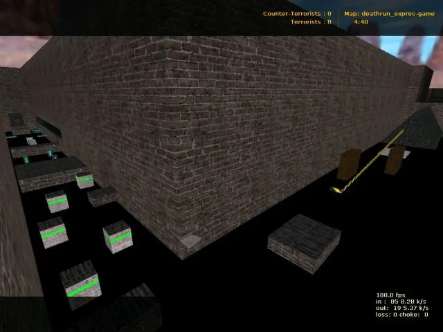 deathrun_expres-game для CS 1.6: карта deathrun, точки, маршруты и настройка сервера — скриншот 8
