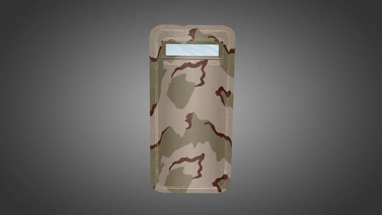 Скачать Модель «Camo Shield Pack» для CS 1.6: v_ / p_ / w_ щиты, звуки и анимации осмотра - Скриншот