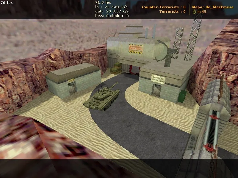 Скачать de_blackmesa для CS 1.6: тактика за Т и КТ, точки, .nav и оптимизация карты - Скриншот
