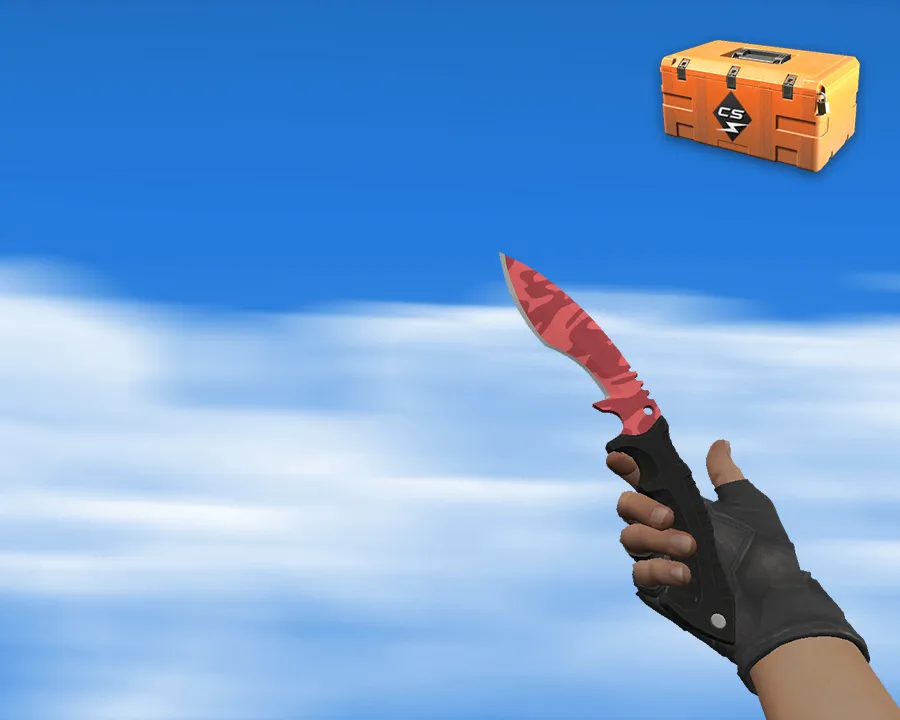 Скачать Кукри | Убийство (Slaughter) v_model для CS 1.6: звуки, анимация осмотра, качество текстур - Скриншот