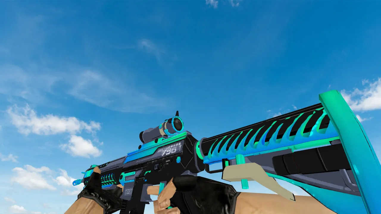 Скачать Модель SG 553 Infinity для CS 1.6 - Лучшие модели оружия - Скриншот