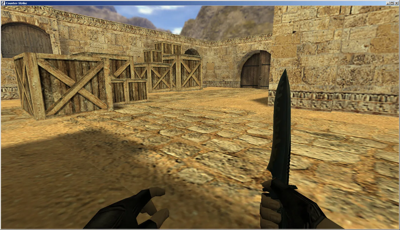 de_dust_bnd для CS 1.6: карта, точки для Т и КТ, bnd-стиль, .nav и оптимизация wpoly/epoly — скриншот 12