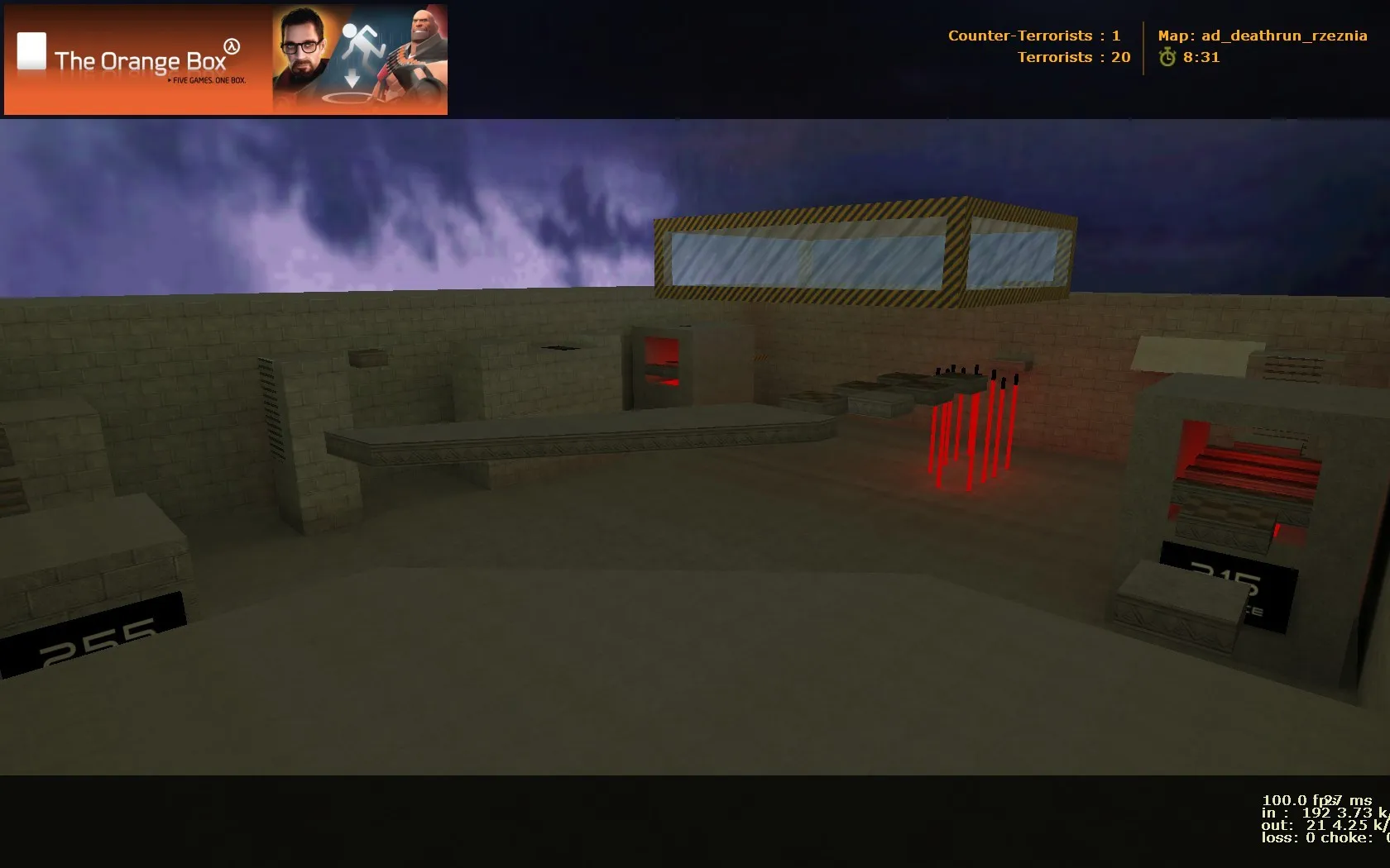 Скачать ad_deathrun_rzeznia — Deathrun карта для CS 1.6: точки, маршруты и настройка сервера - Скриншот