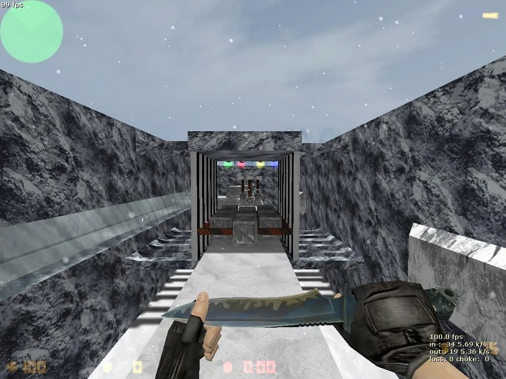 deathrun_dec_winter2 для CS 1.6: карта, точки, маршруты и .nav для ботов — скриншот 4