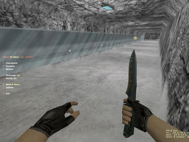 deathrun_grass_winter для CS 1.6: карта deathrun, тактика за TR/T, точки, .nav и оптимизация — скриншот 4