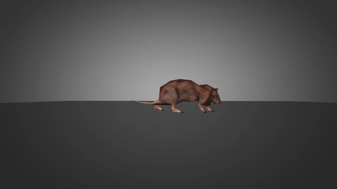 Скачать Модель «HL1 Rat» для CS 1.6 - Уникальная Курица для Вашей Игры - Скриншот