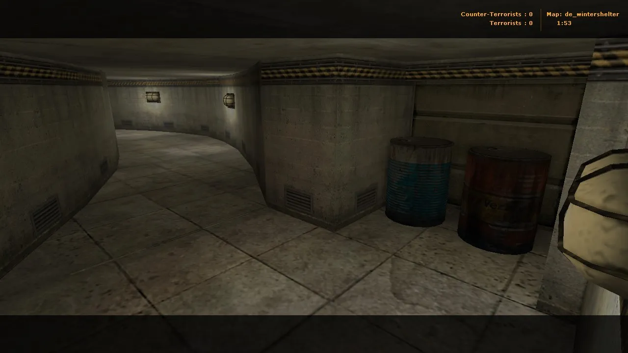 Скачать Карта de_wintershelter для Counter-Strike 1.6 - тактики и особенности - Скриншот