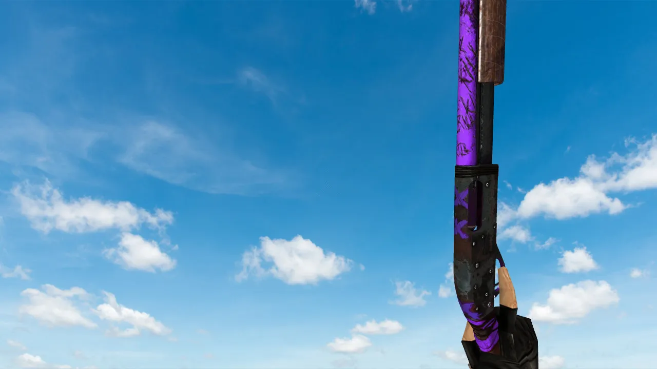 Скачать Модель «Sawed-off Purple Maniac» для CS 1.6 - Скриншот