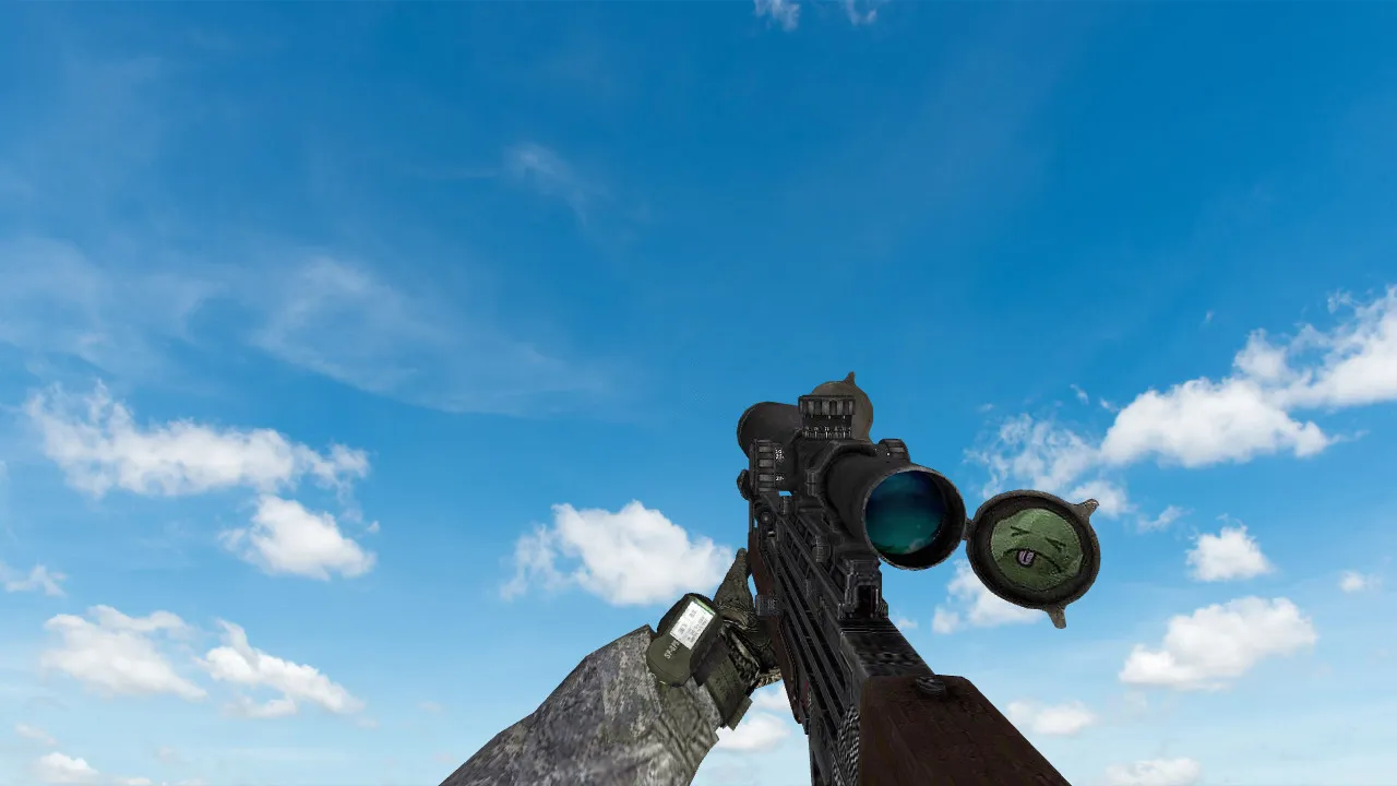 Пак моделей оружия «CoD MW3 Pack» для CS 1.6: v_, p_, w_ модели, звуки, анимация осмотра и текстуры — скриншот 21