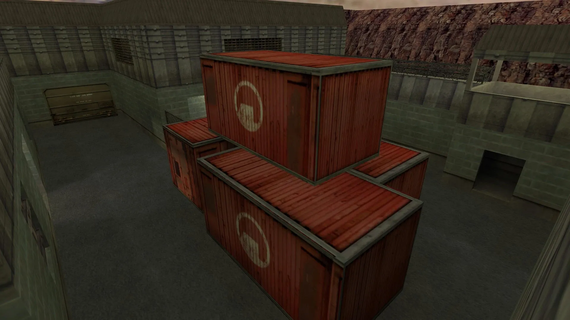 Карта de_ctfotress2 для CS 1.6: точки, маршруты CT/T, оптимизация и запуск без риска — скриншот 7