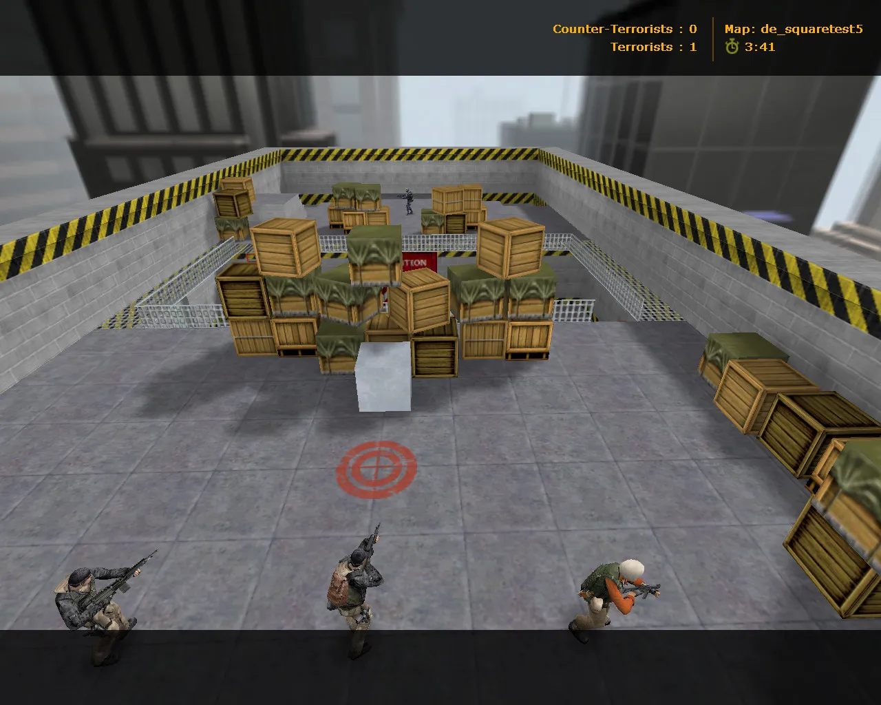 Карта de_squaretest5 для Counter-Strike 1.6: тактика и особенности — скриншот 12
