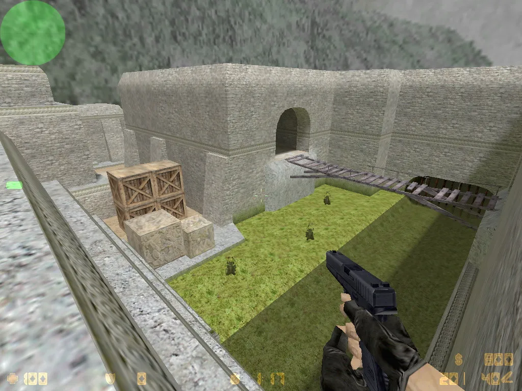 Карта de_aztec_assault для CS 1.6: точки, маршруты, .nav для ботов и оптимизация wpoly/epoly — скриншот 6