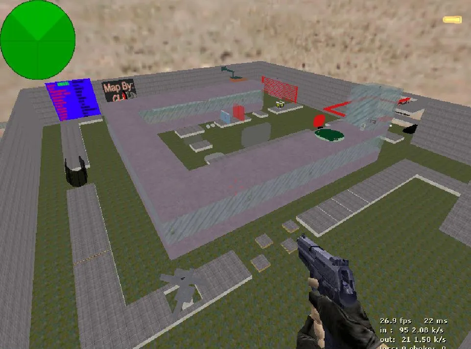 deathrun_codec для CS 1.6: тактика, точки, .nav для ботов и оптимизация карты — скриншот 1