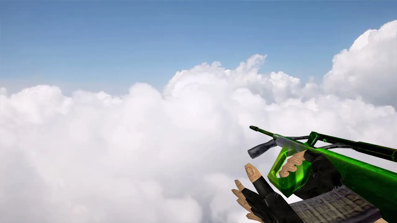 Скачать Модель «Default AUG Green light» для CS 1.6 - Скачать - Скриншот