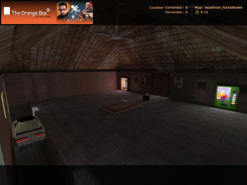 Скачать deathrun_foresthome для CS 1.6: карта Deathrun, точки, маршруты и настройки для сервера без риска - Скриншот