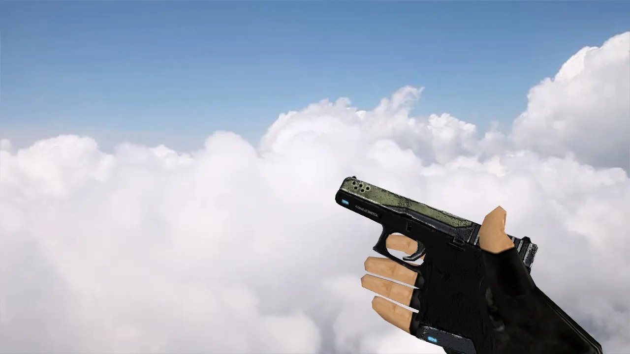 Скачать Модель Glock Mk-II для CS 1.6 - Усовершенствованная точность - Скриншот