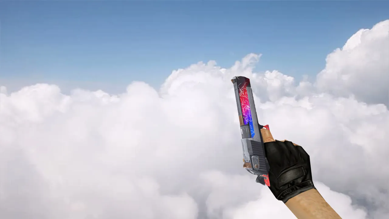 Скачать Модель «Deagle Overcharged Red» для CS 1.6 - Прокачай свой стиль - Скриншот