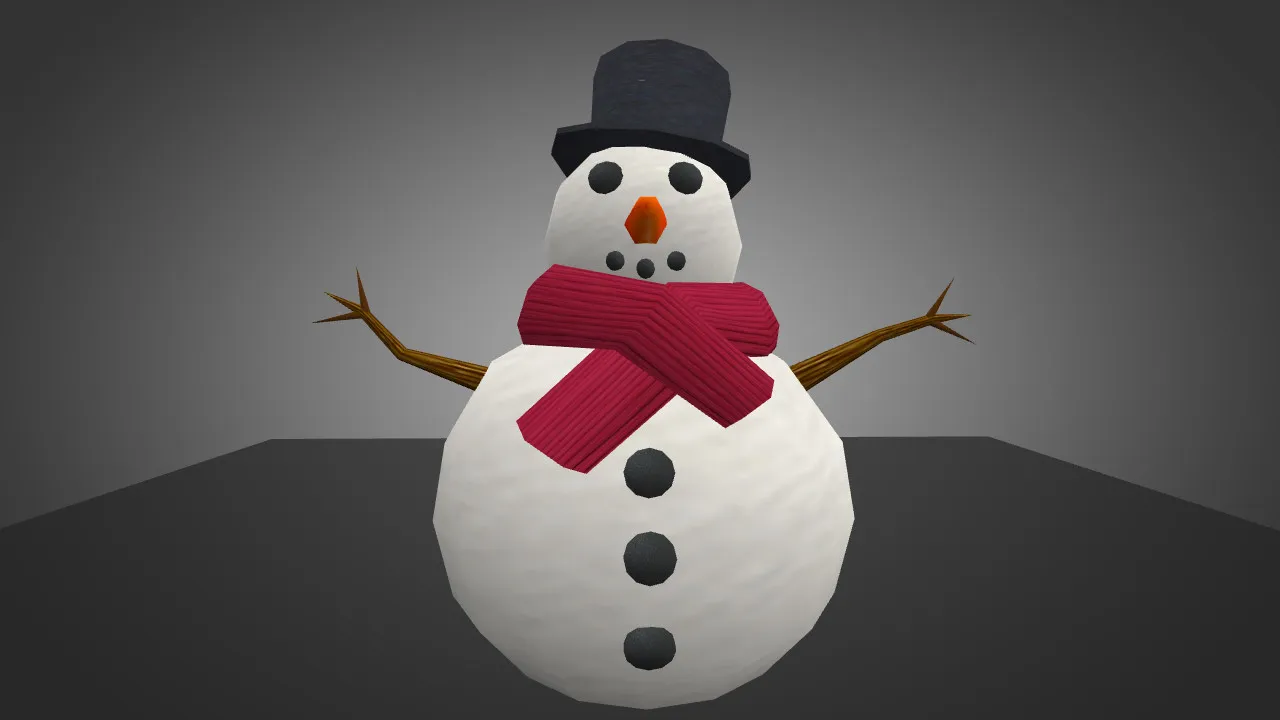 Скачать Модель «Snowman» для CS 1.6 - Уникальный скин курицы - Скриншот
