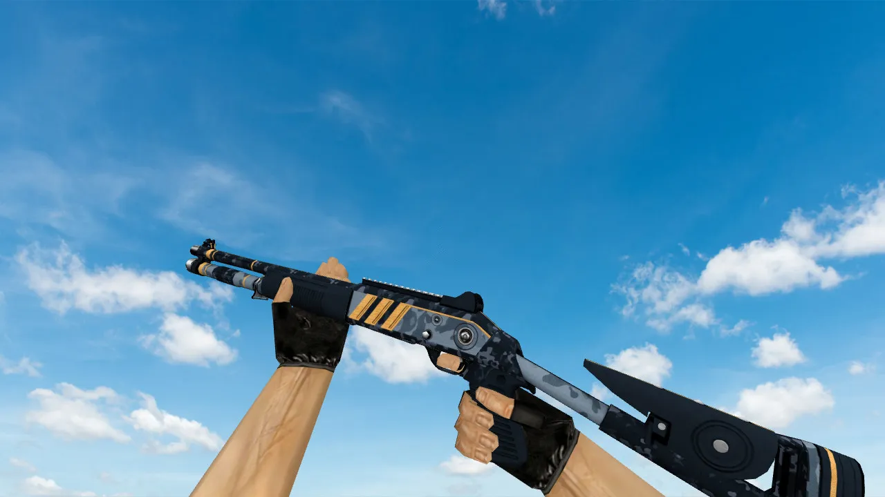 Скачать XM1014 Comebacker для CS 1.6 - Модель оружия - Скриншот