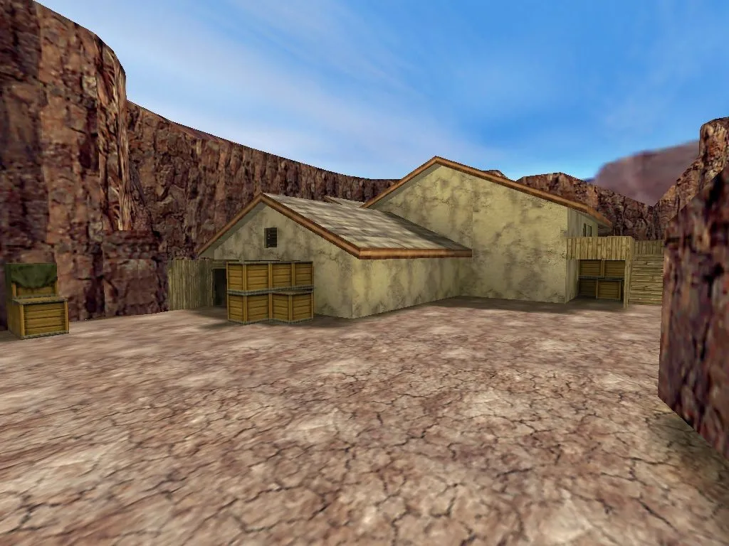 Карта de_militia для CS 1.6: Тактика и особенности — скриншот 6