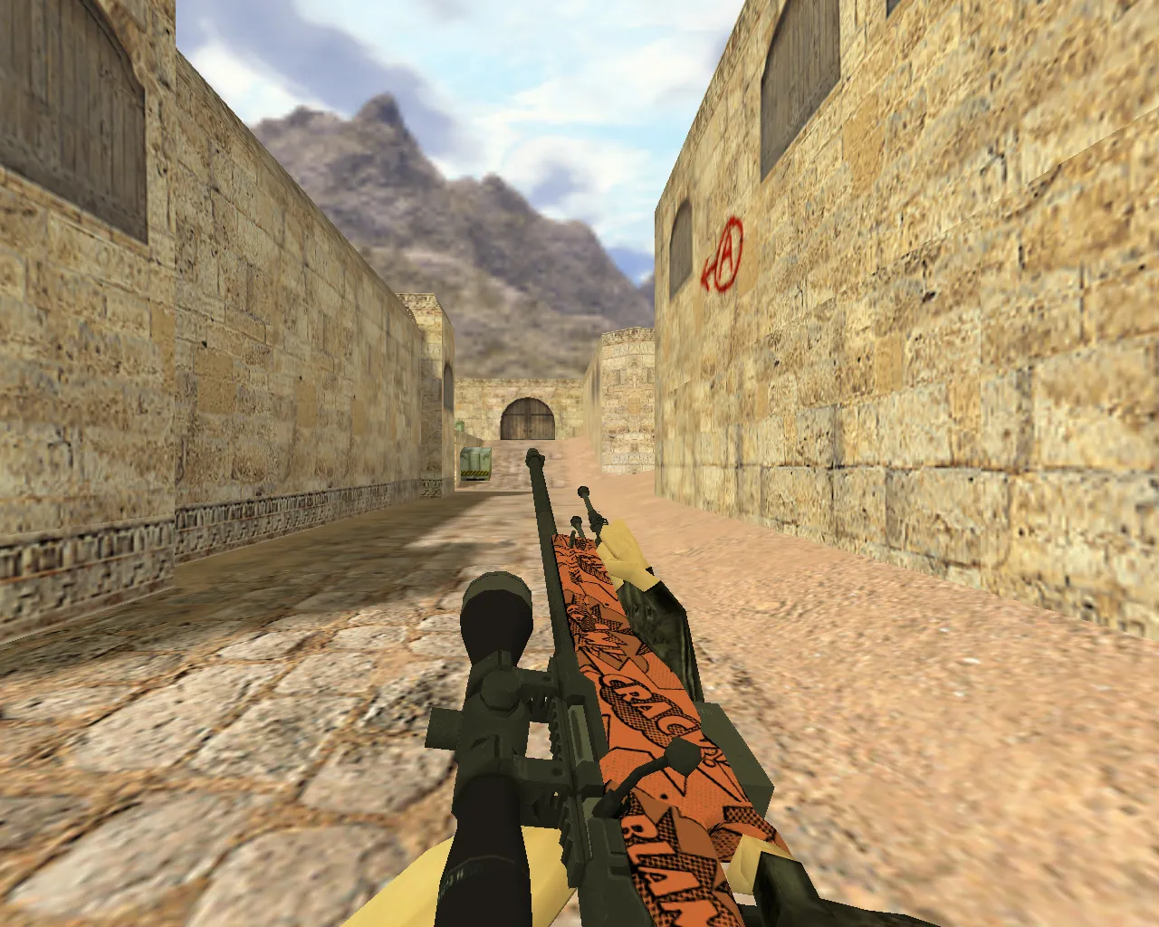 Скачать Модель AWP Бах для CS 1.6: Качество и Уникальность - Скриншот