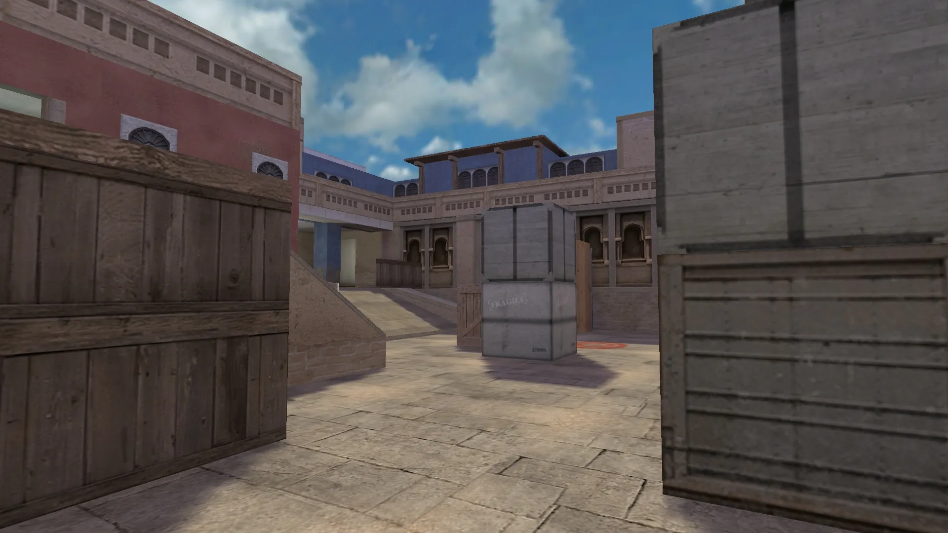 Скачать Карта de_rebelzone для CS 1.6 - Описание и тактики - Скриншот