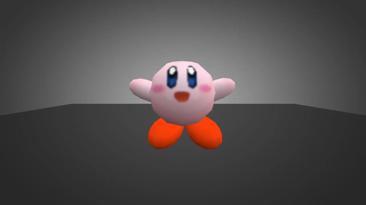 Скачать Модель «Kirby» для CS 1.6 - Уникальный скин для игры - Скриншот