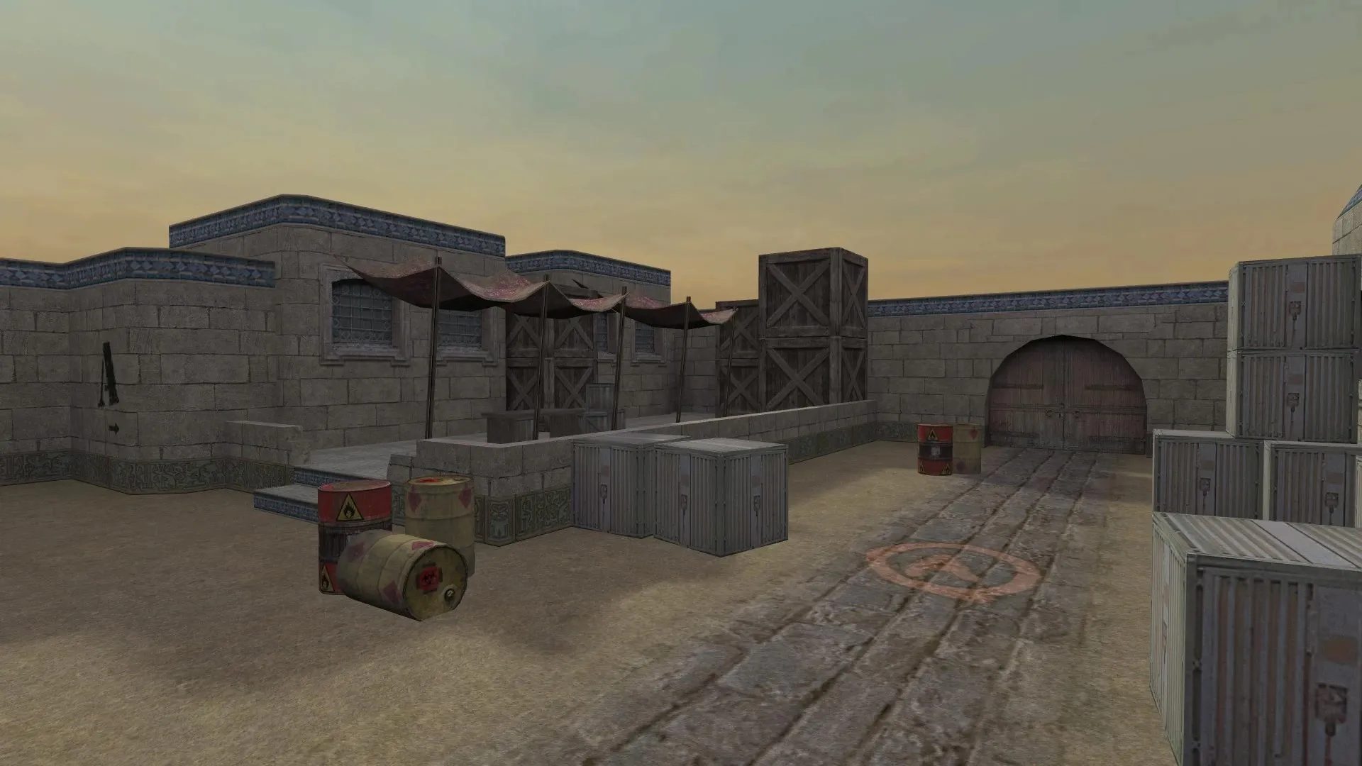 Карта de_dust_xbox для CS 1.6: точки, маршруты, .nav для ботов и оптимизация wpoly/epoly — скриншот 7
