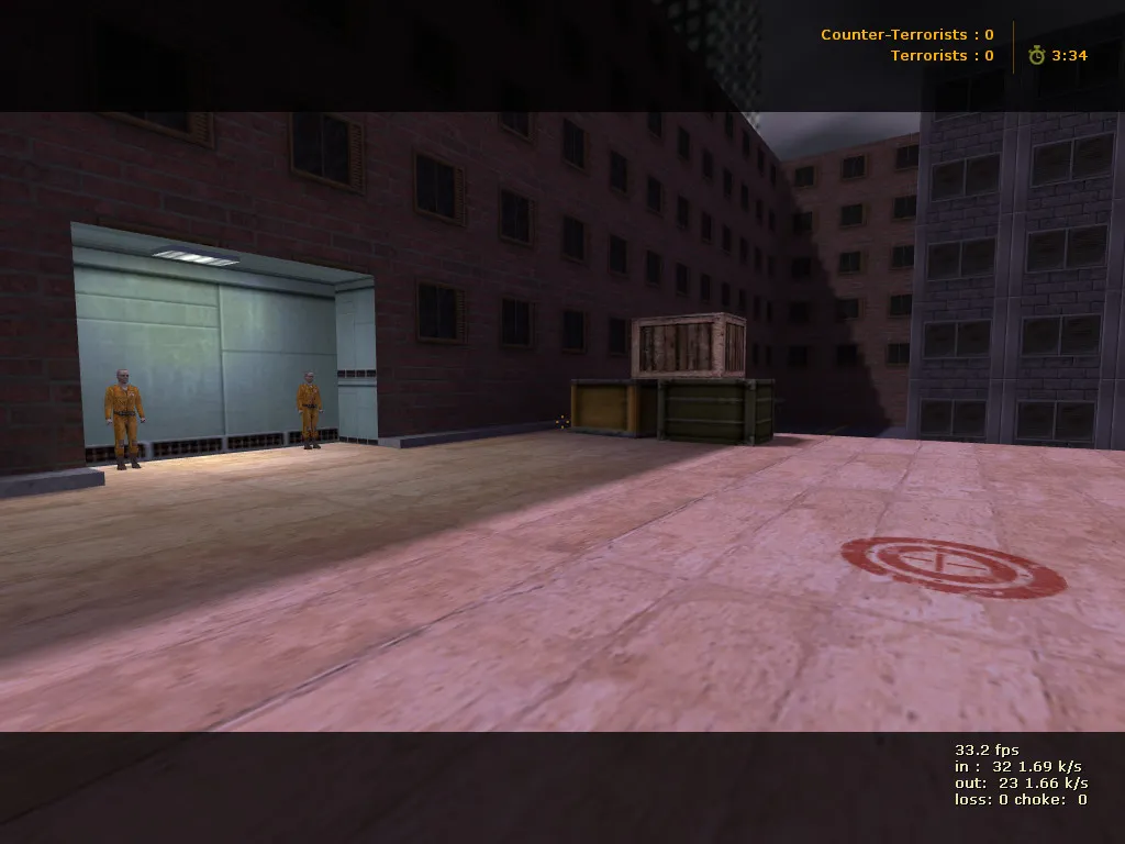 Скачать Карта de_assault32_c4 для CS 1.6: баланс сторон, точки под плент и контроль центра - Скриншот