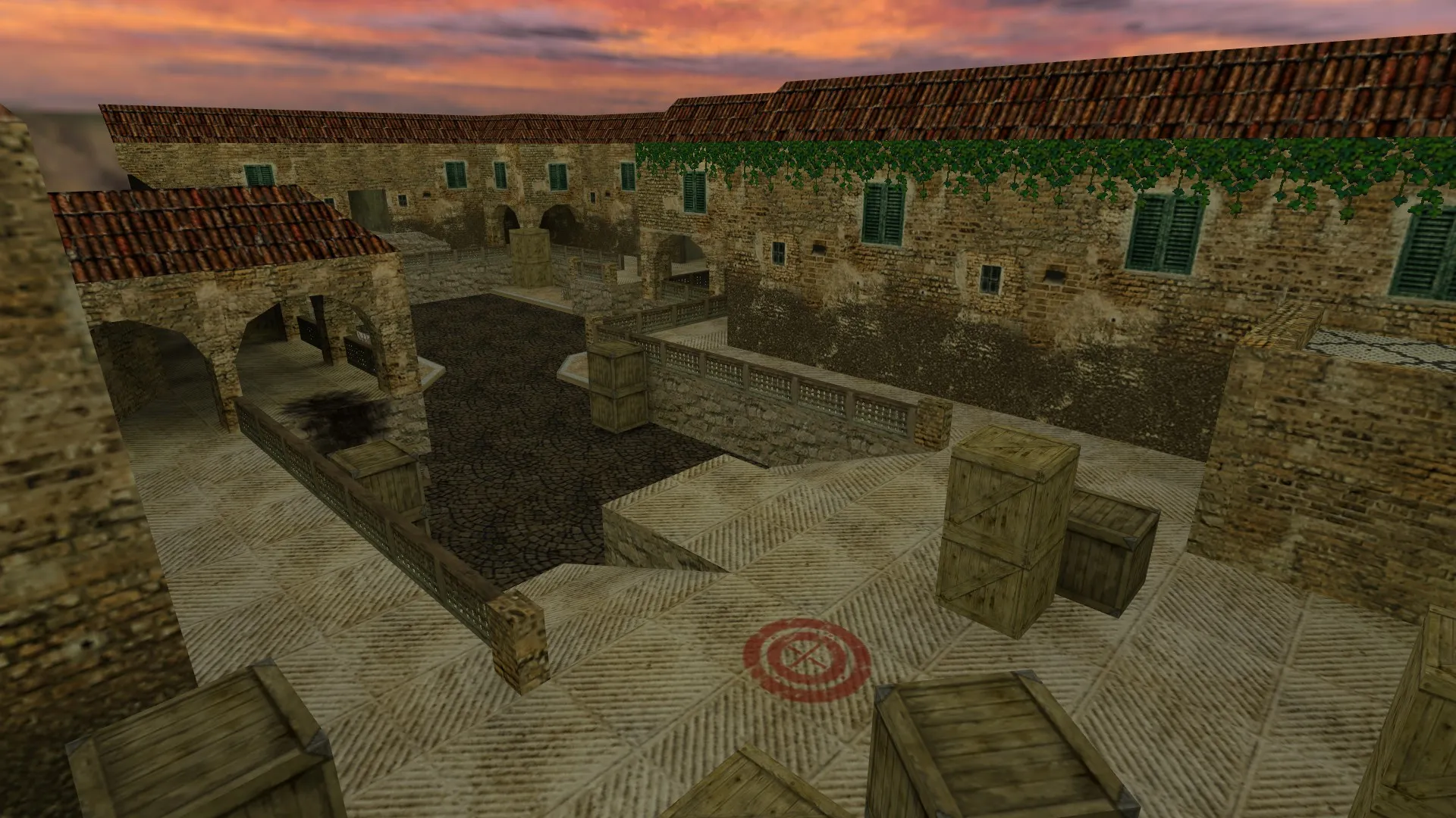 de_artica карта для CS 1.6: тактика сторон, точки, оптимизация и .nav для ботов — скриншот 21