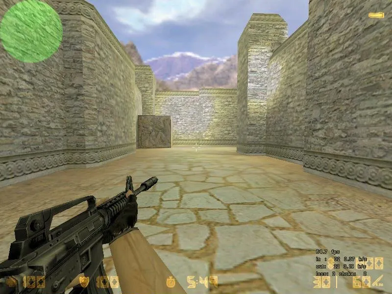 Скачать de_aztec4 для CS 1.6: тактики за Т и КТ, точки контроля, оптимизация и .nav для ботов - Скриншот