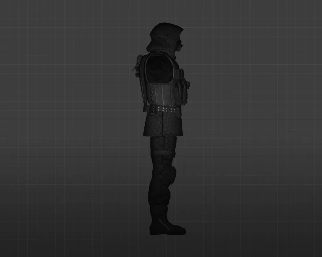 Скачать Модель «Вектор» для CS 1.6 - уникальные скины солдат - Скриншот