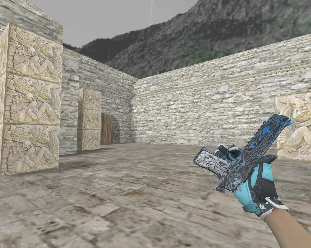 Скачать Deagle «Синяя фанера» (Blue Ply) для CS 1.6 - Идеальный выбор - Скриншот