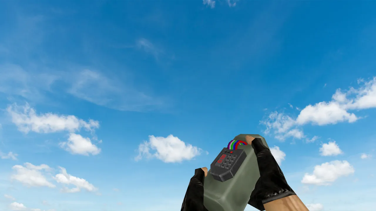 Скачать Пак моделей оружия «Default Weapons Chromed» для CS 1.6: v_, p_, w_ модели, звуки, анимация осмотра и текстуры - Скриншот