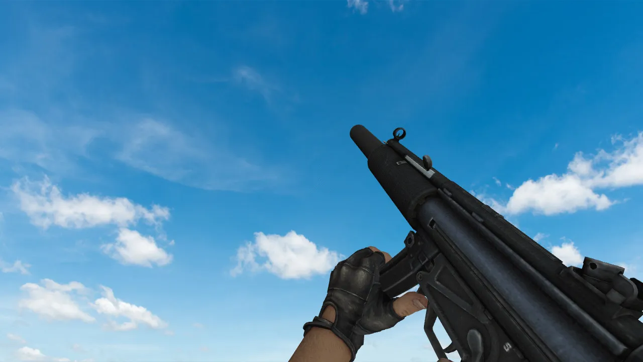 Скачать Модель «CS GO MP5-SD Vanilla» для CS 1.6 - Точные Хитбоксы и Звук - Скриншот