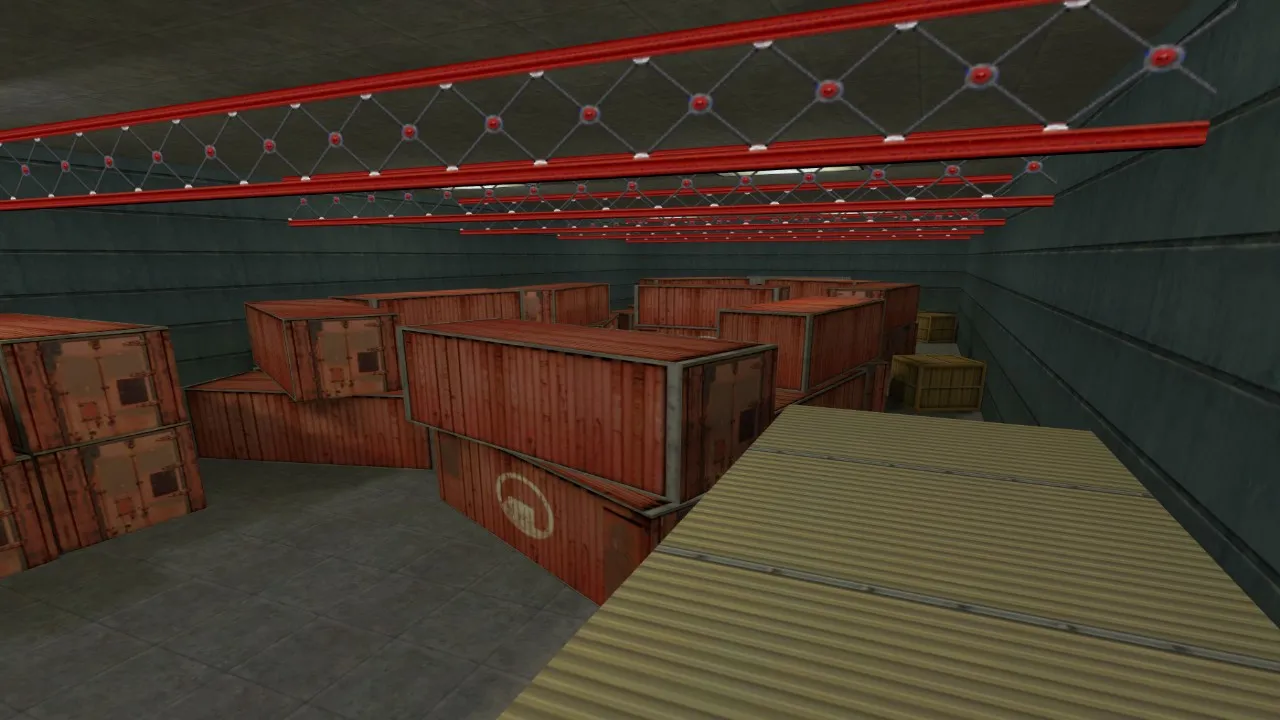 Скачать Карта de_warehousev3 для CS 1.6: тактики и особенности - Скриншот