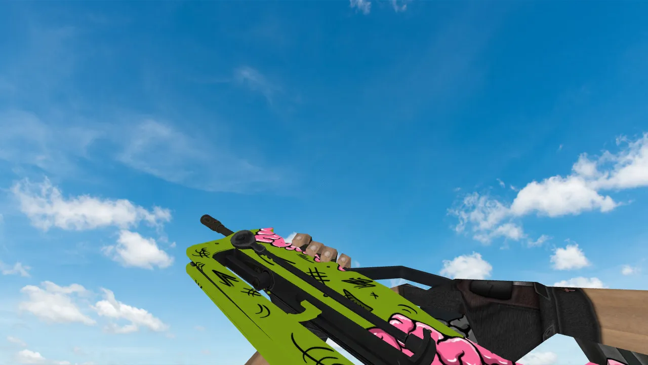 Скачать Модель «Famas Brainfreak» для CS 1.6 - Качественные текстуры и анимация - Скриншот