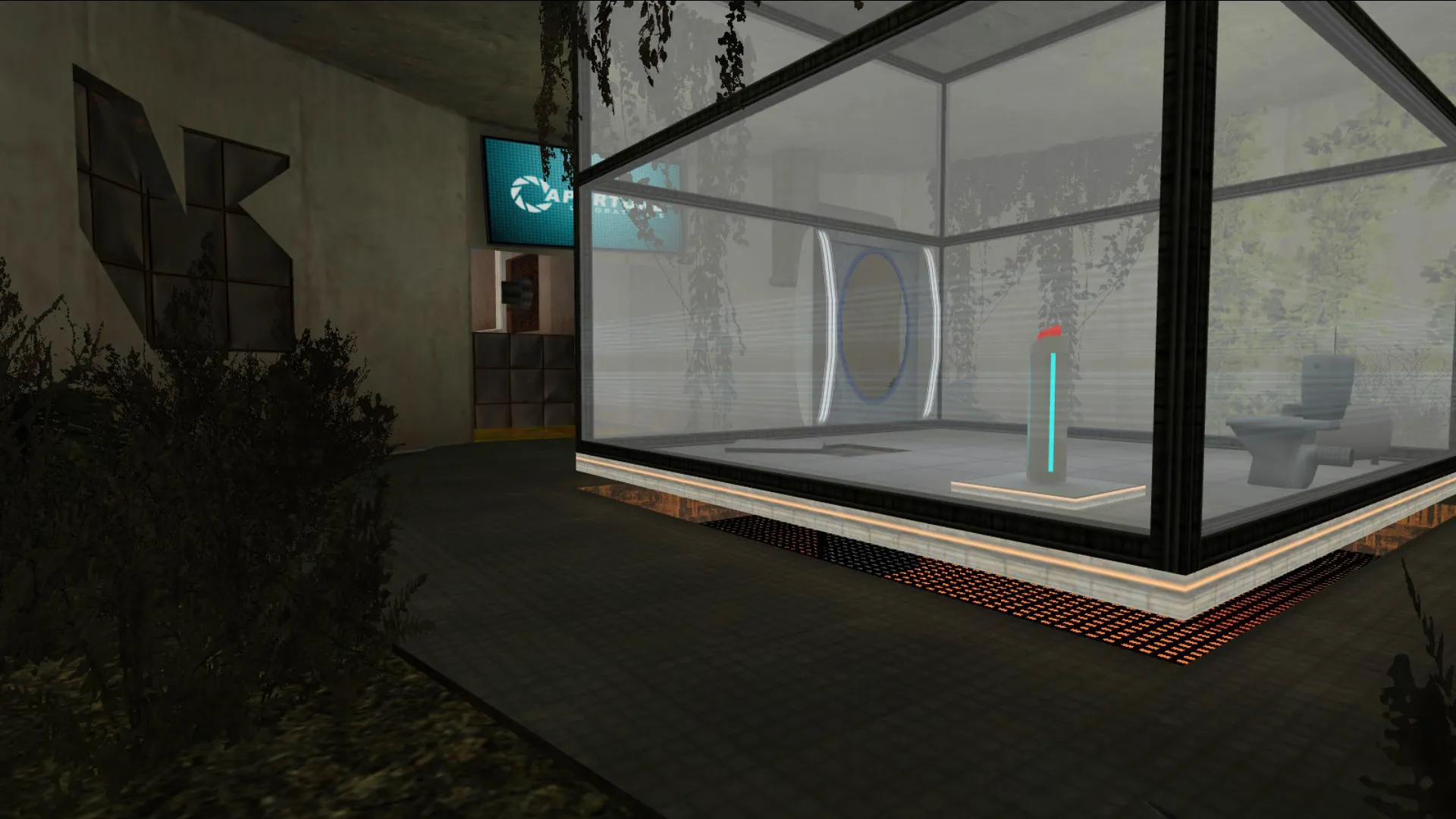 deathrun_aperture3 карта для CS 1.6: ловушки, антифлуд, .nav для ботов, баланс сторон и оптимизация — скриншот 8