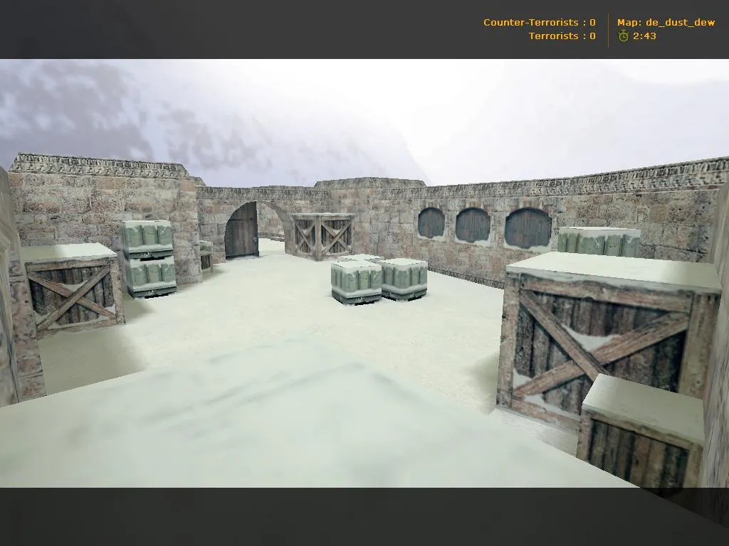 de_dust_dew для CS 1.6: точки, раунды и оптимизация карты под 4554/8610 — скриншот 6
