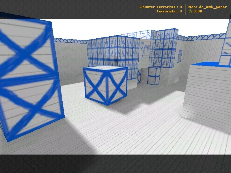 Скачать Карта de_nwk_paper для CS 1.6: Тактические возможности и оптимизация - Скриншот