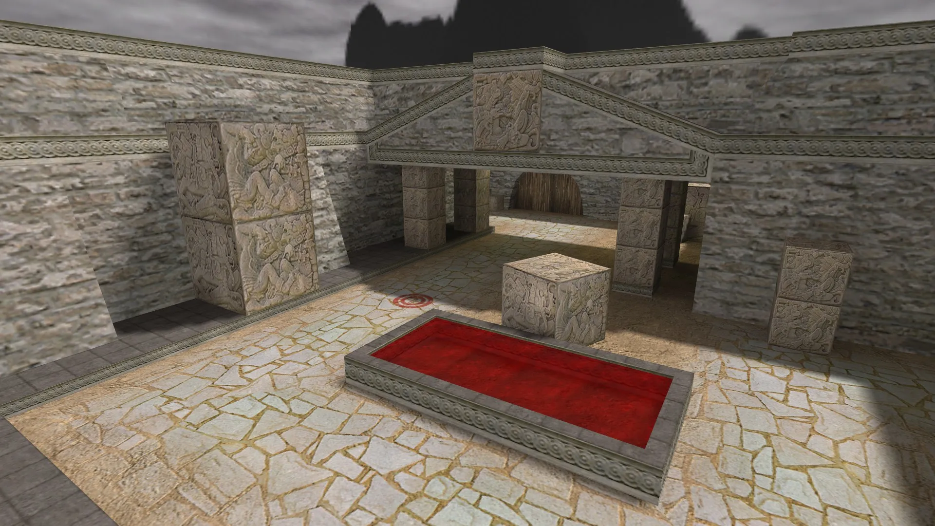de_aztec828 для CS 1.6: обзор карты, точки, баланс сторон, .nav и оптимизация wpoly/epoly — скриншот 7
