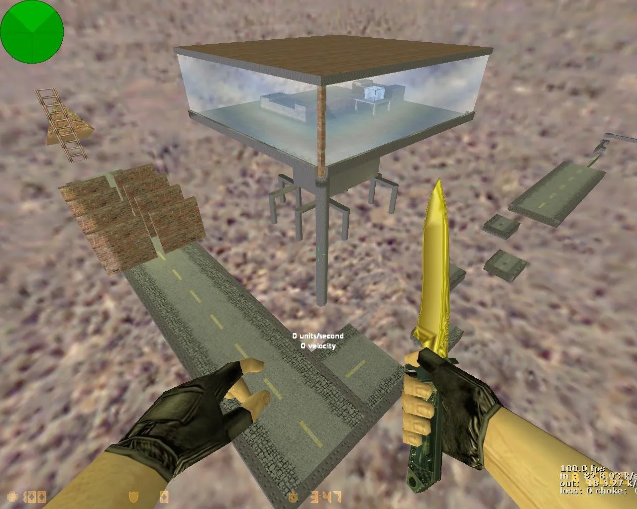 Скачать deathrun_milf_street_m1 — карта Deathrun для CS 1.6: точки, боты, .nav и оптимизация - Скриншот