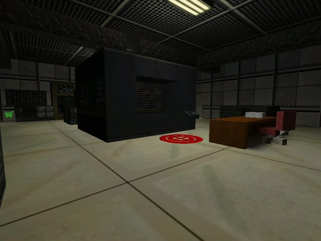 Скачать Карта zombietech_office для CS 1.6: тактика и особенности - Скриншот