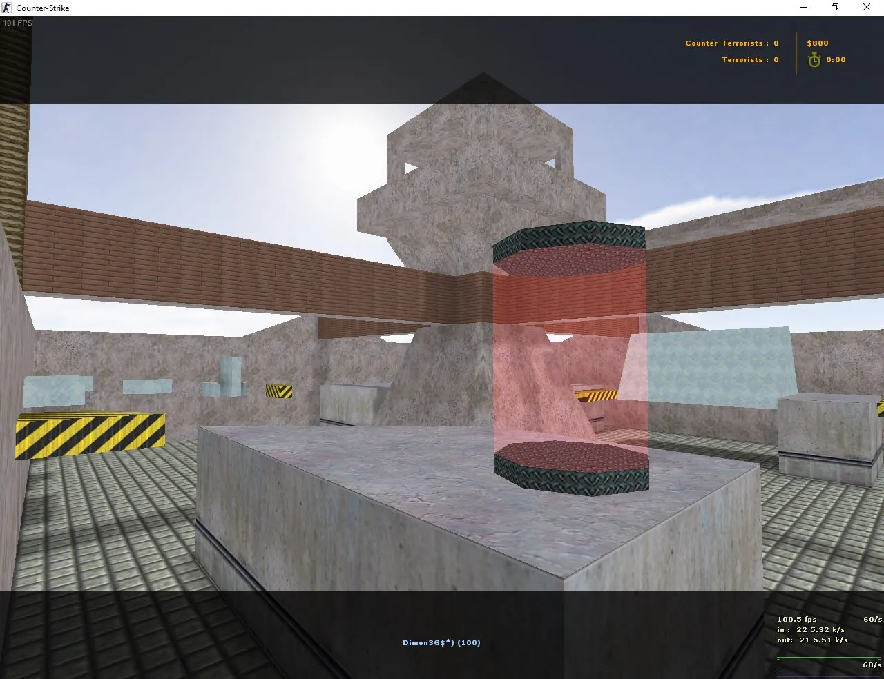 Скачать deathrun_crazyhop_v2 для CS 1.6: точки, раунды, тактика и настройка ботов без лагов - Скриншот