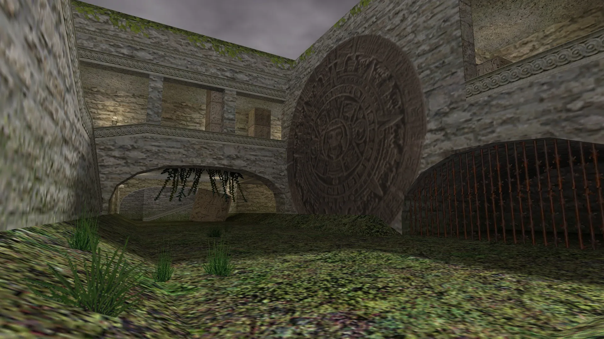 de_aztec3 для CS 1.6: тактика за CT и T, точки, .nav для ботов и оптимизация карты — скриншот 15