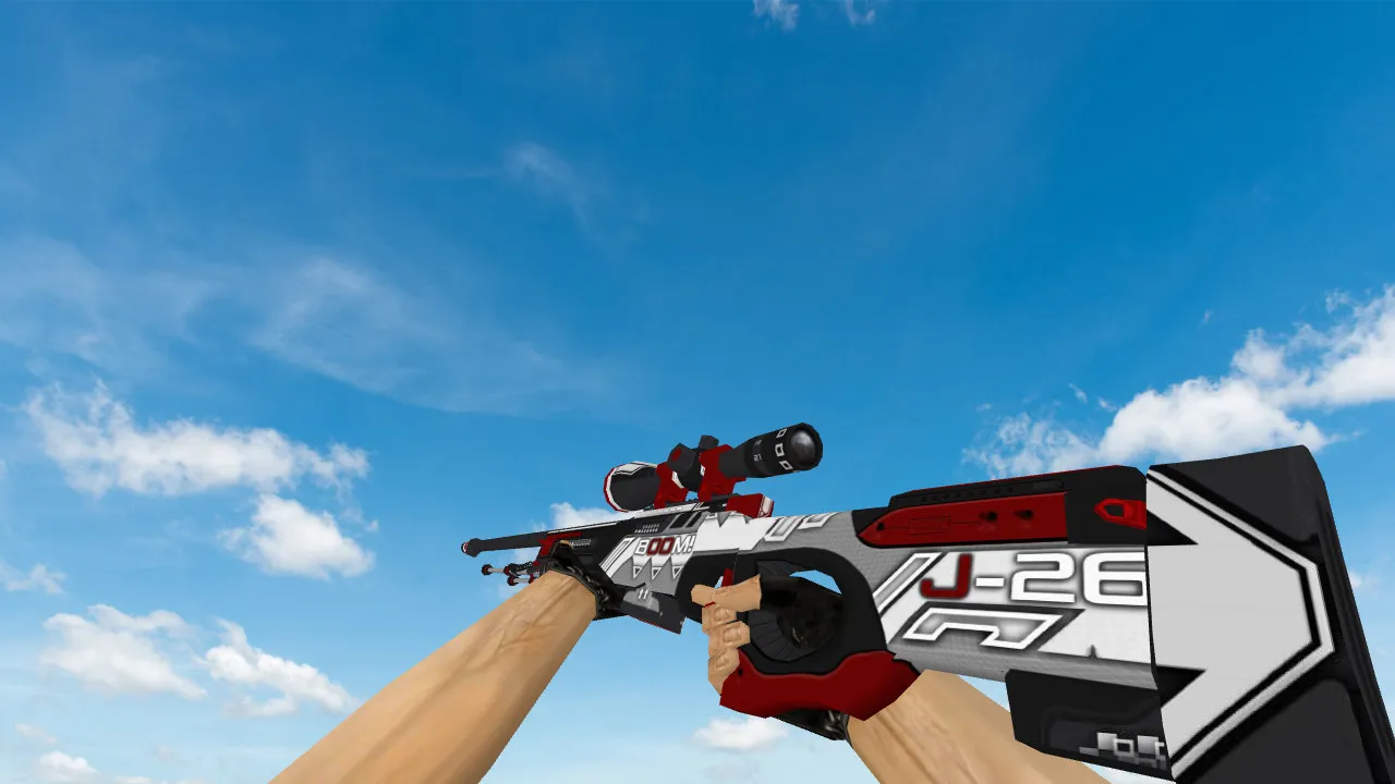 Скачать Модель «AWP Booster» для CS 1.6 - Высококачественная оружейная модель - Скриншот