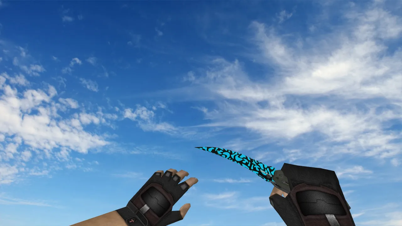 Модель ножа Flip Knife Bussta для CS 1.6: v_, p_, w_ модели, звук, анимация осмотра и качество текстур — скриншот 3