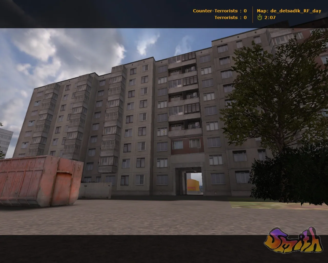 Скачать Карта de_detsadik_rf для CS 1.6: точки, маршруты, .nav для ботов и оптимизация wpoly/epoly - Скриншот